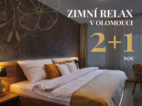 Zimní relax v Olomouci 2+1 noc zdarma